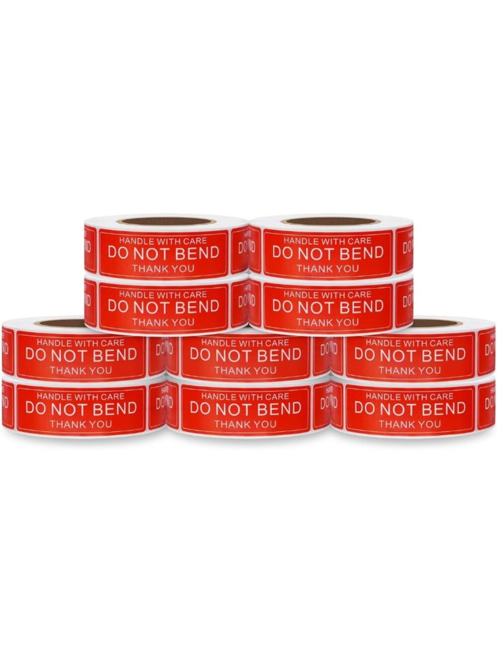 Fragile Shipping Warning Stickers - 1x3 Inch, 5000 Labels, Handle with Care